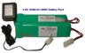 Two 8.4V 3000mAh NiMH Gun Batteries with A Charger