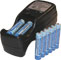 Compact Foldable Plug CH-V2833 NiMH/NiCd Battery Charger + 8 AAA 750mAh NiMH Batteires