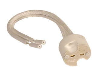 prewired ceramic G4 bulb connector