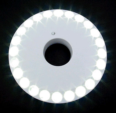 UFO Portable Camping 24 LEDs Hanger Light - White