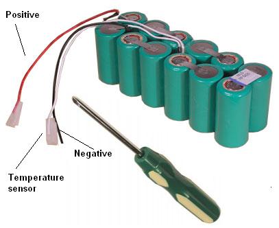 14.4v 3.3 Ah NiMH iRobot Roomba Battery 4905 & S Driver